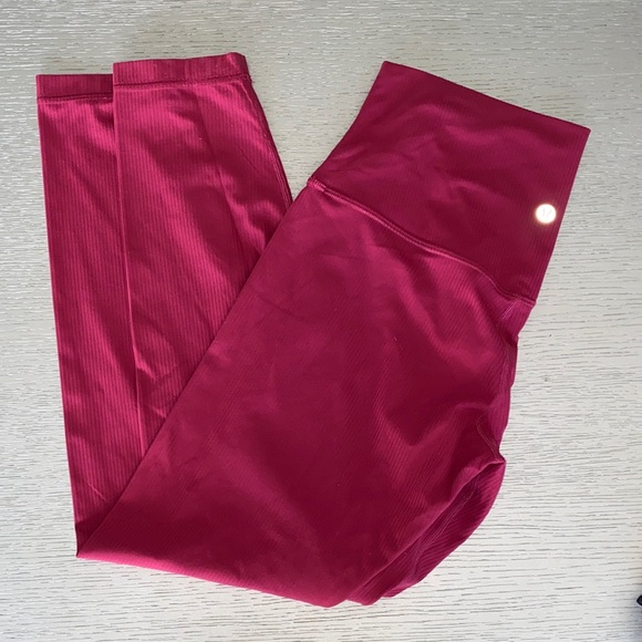 lululemon athletica Pink Leggings - Picture 1 of 4